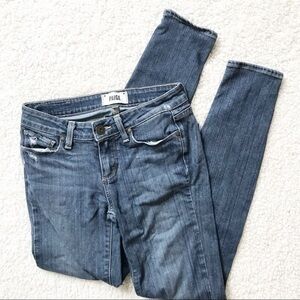 Paige Distressed Skinny Denim, 26